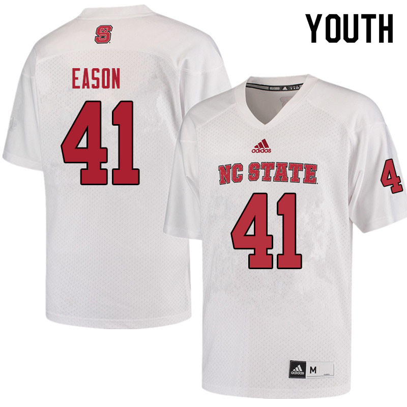 Youth #41 Will Eason NC State Wolfpack College Football Jerseys Sale-Red - Click Image to Close